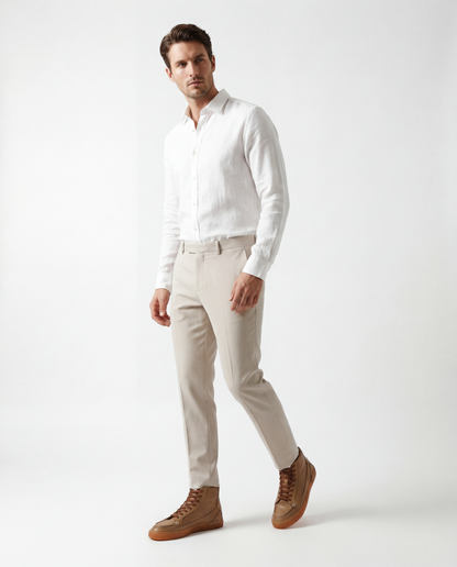 High Top Capuccino – Sneaker artesanal (Preventa)