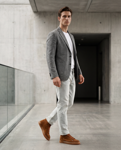 High Top Toffee – Sneaker artesanal (Preventa)