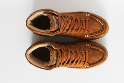 High Top Toffee – Sneaker artesanal (Preventa)